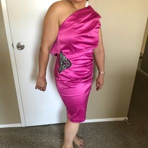 Pink formal dress